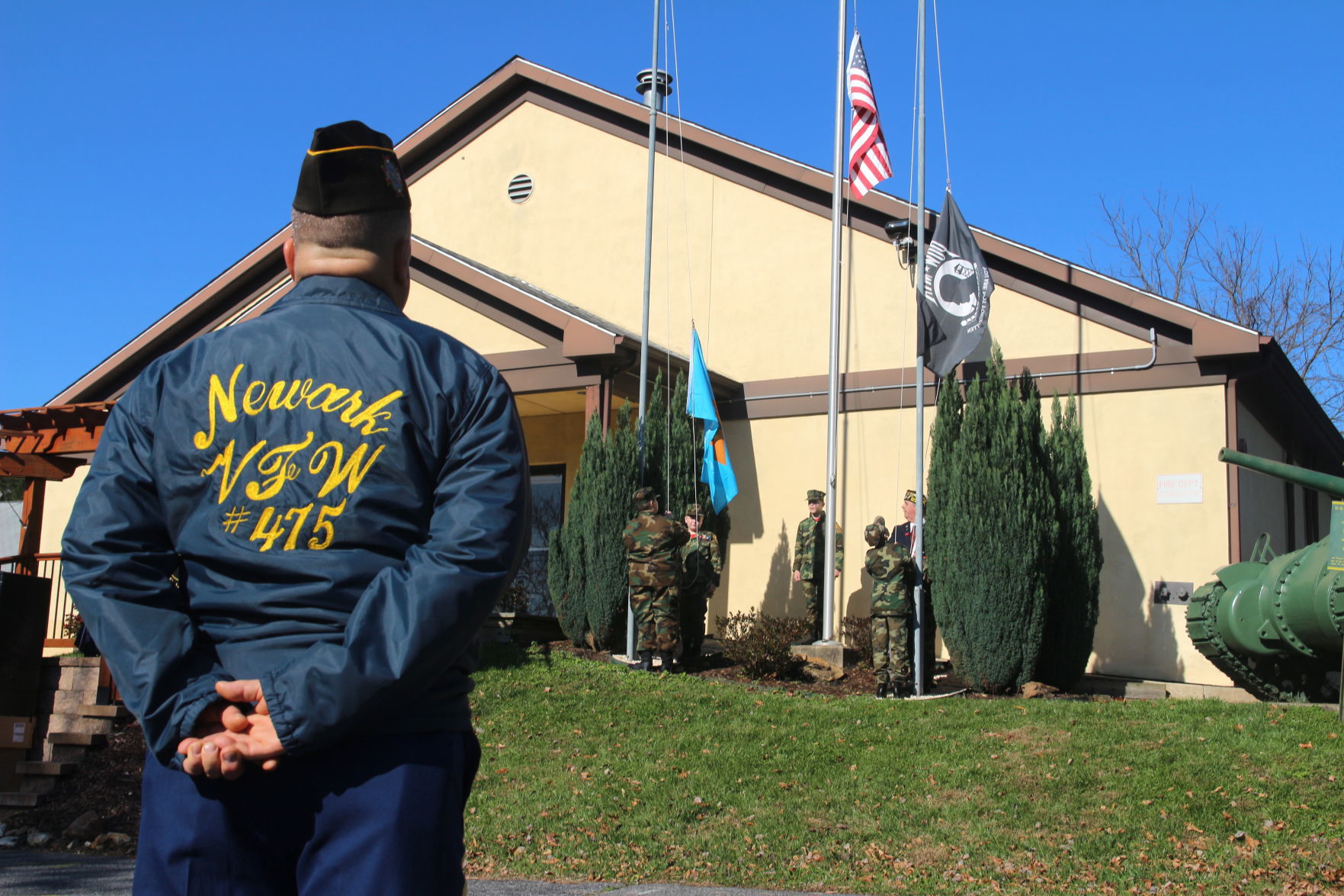 VFW ceremony
